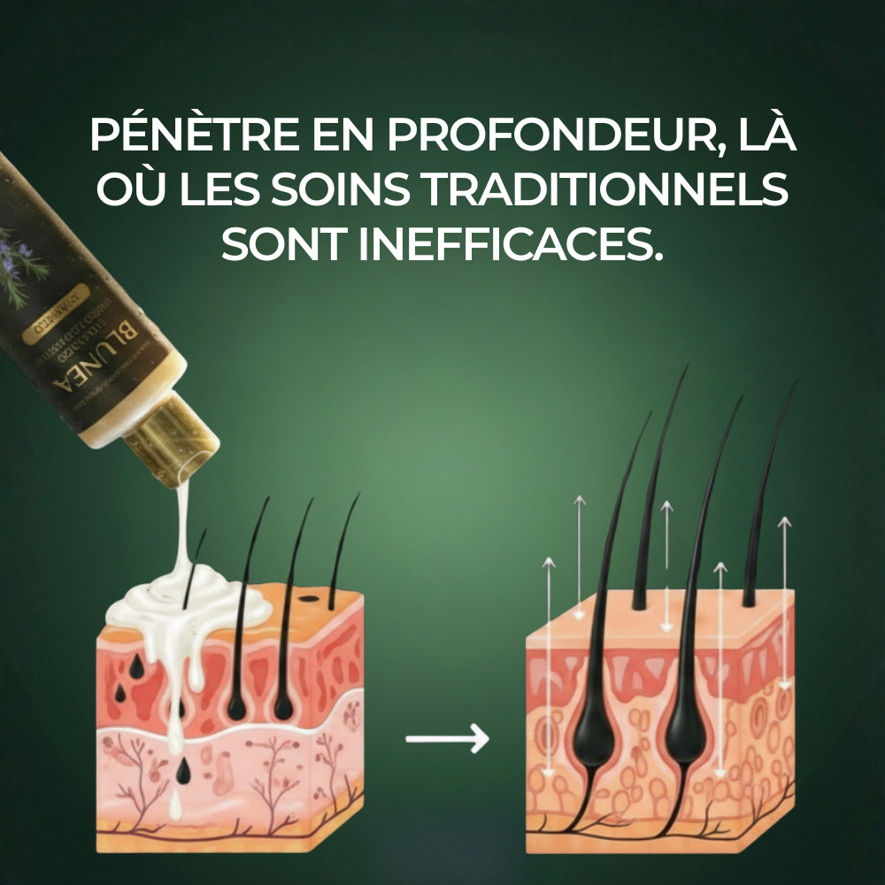 BLUNEA™ Shampoing Volume & Repousse