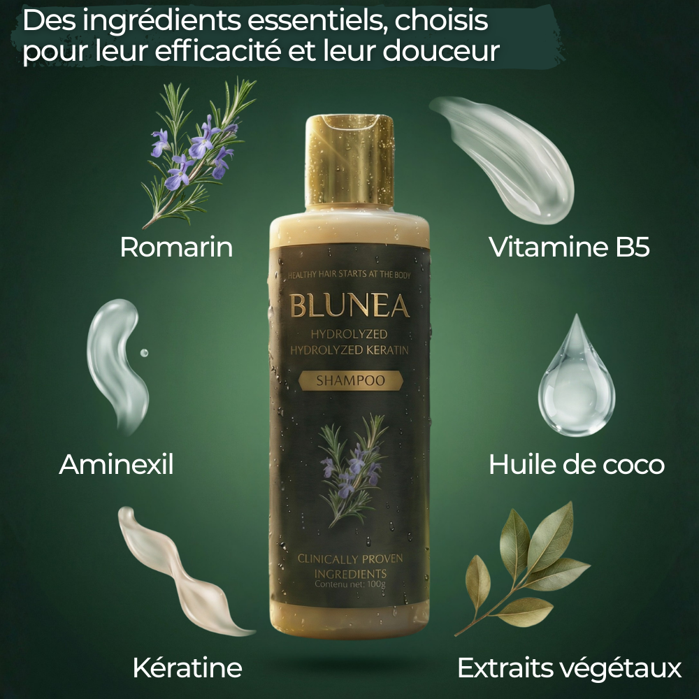BLUNEA™ Shampoing Volume & Repousse