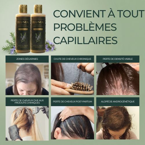 BLUNEA™ Shampoing Volume & Repousse